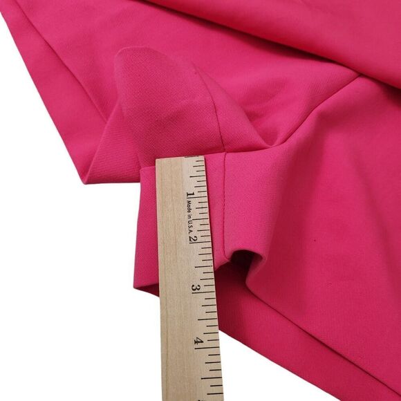 Zara Skort Medium Hot Pink Bloggers Favorite Asymmetrical High-Rise Mini Boho - Picture 9 of 9